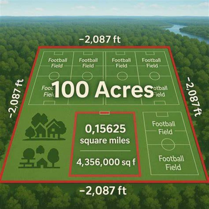 How Many Miles In 3 Acres